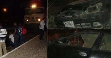 النيابة تصرح بدفن جثث حادث تصادم قطار مزلقان العروبة فى قنا