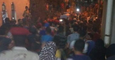بالصور..أهالى التل الكبير يشيعون جثمان شهيد الواجب فى سيناء