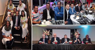 بالصور.. الاحتفاء بالوفد المرافق للرئيس فى نيويورك.. ضابط مخابرات أمريكى سابق: السيسى جاء بثورة شعبية والصحف الأمريكية روجت أكاذيب لصالح الإخوان.. ومايكل مورجان:يجب إيجاد منبر للتواصل مع الغرب بلغتهم