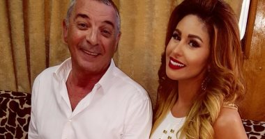 بالصور.. مى سليم فى كواليس "الأب الروحى" رغم معاناتها من برد شديد