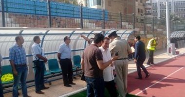 بالصور.. مدير أمن الغربية يشرف على تأمين مباراة طنطا وأسوان