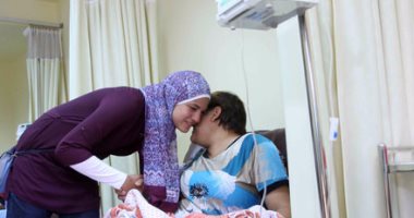 بالصور.. إحدى مريضات مستشفى بهية لـ"هداية ملاك": عقبال الذهبية 