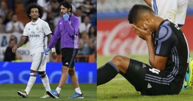 شبح الإصابات يسيطر على ريال مدريد بتأكد غياب مارسيلو وكاسيميرو 3 أسابيع