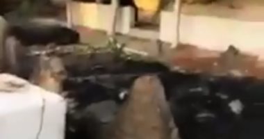 اندلاع النيران بمحيط مقابر المسلمين فى الإسماعيلية