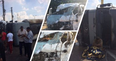 طرق الدقهلية "الموت أقرب إليك".. طريق المنصورة بنها 7 حوادث و30 حالة وفاة و45 مصابا خلال سبتمبر.. المحافظ: جاري رصفه بتكلفة 200 مليون جنيه.. ومائدة مشكلات دسمة أمام وزير النقل غدا