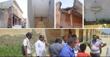 بالفيديو والصور.. السعادة ليست للجميع بالعام الدراسى الجديد.. مدرسة متهالكة بالإسكندرية تخدم 4 قرى.. حشائش وسط الفناء وبعد المسافة عن المنطقة السكنية وعجز فى المدرسين .. وخلاف الجهات يؤخر الترميم 21 عاما