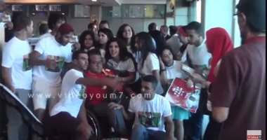 بالفيديو .. استقبال خاص لعمرو مسعد فى المطار بعد تحقيق فضية البارالمبية