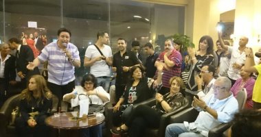 إيمان البحر درويش يطرب جمهور الإسكندرية بمقر إقامة مهرجانها السينمائى