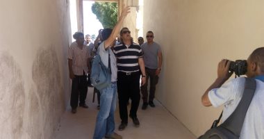 وزير الآثار يعلن انتهاء العمل بالمتحف المفتوح ومعبد سجم نحت بالأقصر