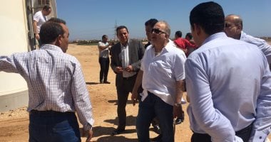 أعضاء لجنة الطاقة بالبرلمان يتفقدون موقع هيئة الطاقة المتجددة بالزعفرانة
