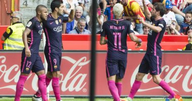 بالفيديو.. برشلونة يتصدر الليجا "مؤقتا" بخماسية فى سبورتنج خيخون 