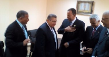 بالفيديو..وزير التعليم العالى يصل المنوفية لتفقد عدد من كليات الجامعة