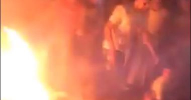 فلاح يحرق قش الأرز بأرضه ويتسبب فى اندلاع النيران بـ ٦ أراضى مجاورة بالغربية