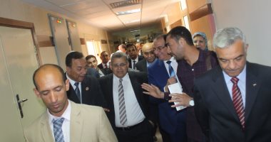وزير التعليم العالى يتفقد معهد الكبد بالمنوفية ويشيد بحسن رعاية المرضى