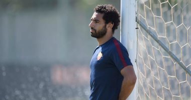 بالصور.. محمد صلاح يشارك فى تدريبات روما استعدادا لموقعة "اليوروباليج"