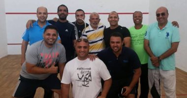 فريق وزارة الرياضة يحصد ذهبية إسكواش الشركات