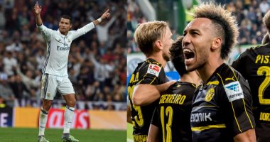 رونالدو يقود ريال مدريد أمام بوروسيا دورتموند بدورى أبطال أوروبا