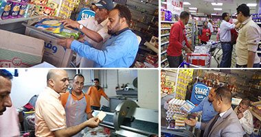 بالصور.. حملات موسعة للرقابة الإدارية على الأسواق والمجمعات الاستهلاكية بالمحافظات لضبط الأسعار.. إحالة صاحبة مستودع بوتاجاز بالشرقية للنيابة لبيعها حصتها بالسوق السوداء.. وضبط كميات كبيرة لسلع فاسدة