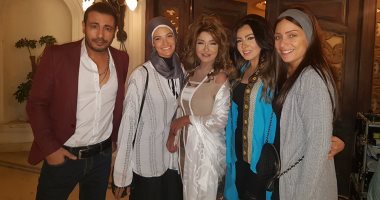 بالصور.. ريم البارودى تنشر صورا جديدة من كواليس "السبع بنات"