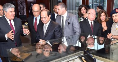 بالصور.. الرئيس السيسي يفتتح متحف الزعيم الراحل جمال عبد الناصر بمصر الجديدة