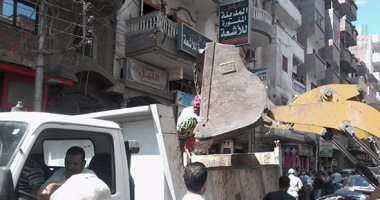 تحرير 185 محضر إشغال وإزالة إدارية بحى شرق أسيوط