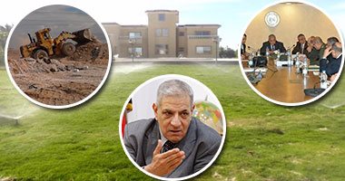 لجنة أراضى الدولة تكشف التعدى على 166 ألف فدان بوادى النطرون بحجة بيع مزورة منسوبة للخديوى عباس.. محلب: هناك آلاف عمليات التزوير والنصب.. ويؤكد: لن نتوقف عن ملاحقة مافيا الأراضى واسترداد حق الشعب