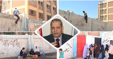 بالفيديو.. كارثة تعليمية بالسويس.. إدارة مدرسة ابتدائى تجبر التلاميذ على العمل "فواعلية".. مديرة المدرسة: حمل مواد البناء نشاط مدرسى والوزارة عارفة.. وأولياء أمور: هل يرضى الوزير أن يحمل ابنه الرمال؟