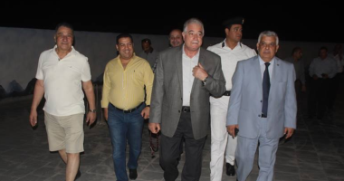 محافظ جنوب سيناء يقوم بجولة تفقدية بالمسرح الرومانى بمدينة شرم الشيخ