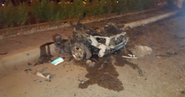 مصدر أمنى: عبوة ناسفة تزن 3 كيلو استخدمت فى تفجير سيارة التجمع الاول