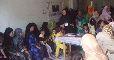  الكشف على 2031 حالة بقافلة طبية بالمنيا