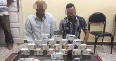 ضبط 2000 قرص مخدر بحوزة عاطلين فى التل الكبير بالإسماعيلية