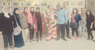 بالصور.. مستشفى 57357 تحتفل بكتاب "دماء اختلطت بالنيل" المخصص عائده للمرضى