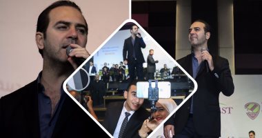 وائل جسار يتألق فى حفل غنائى بالإسكندرية