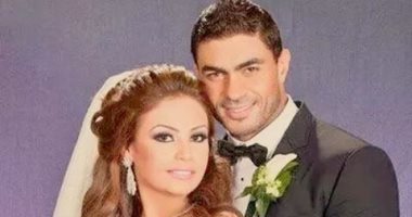 خالد سليم مغازلا زوجته فى عيد زواجهما الخامس: "أحبك كثيرا"