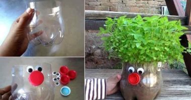 فكرتى تجربيها؟..بالصور 10 أفكار مبتكرة لإعادة استخدام الزجاجات البلاستيكية