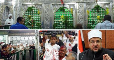 مع اقتراب ذكرى عاشوراء.. "الأوقاف" تعلن غلق ضريح الحسين يومين والمسجد بعد كل صلاة.. وتحذر من اتخاذ بيوت الله مكانًا للصراع المذهبى.. وسلفيون يتوعدون الشيعة: سنمنعهم من إقامة طقوسهم بالحسين