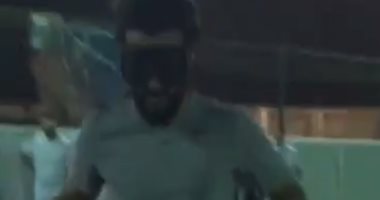 بالفيديو.. باسم مرسى يشارك فى مران فريق المكفوفين