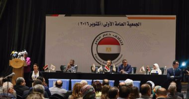 شادية ثابت توزع منشورات دعائية لانتخابها بالمكتب السياسى لـ"دعم مصر"
