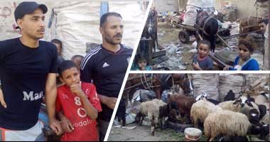 بالفيديو والصور.. حكاية قرية تعيش على القمامة بالمنيا..أطفال تدرس صباحا وتجمع القمامة ليلا فى صراع من أجل البقاء.. الأهالى: بناكل من الزبالة والحكومة مش سايبانا فى حالنا.. والمحافظ: توفير مساكن بديلة