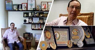 بالصور.. شاهد على النصر.. حمدى الكنيسى يروى لحظات العبور: كنت أذهب لتسجيل بطولات الجنود بالجبهة.. السادات قال لى برنامجك قالب إسرائيل.. ورأيت جنديا مسيحيا يلقى قنبلة بدبابة إسرائيلية مرددا "الله أكبر"