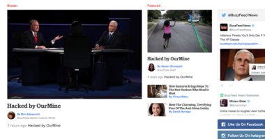 هاكرز يخترقون موقع BuzzFeed ويهددونه بسبب تزييف خبر عنهم