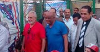 بالصور.. محمد عامر ورمضان السيد يشهدان قرعة دورى مراكز الشباب بالغربية