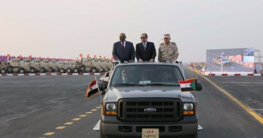 تفاصيل حضور السيسى عرض "التل الكبير " العسكرى احتفالا بذكرى نصر أكتوبر