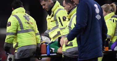 تصفيات المونديال..لاعب أيرلندا يتعرض لإصابة خطيرة فى مباراة القبلة المثيرة 