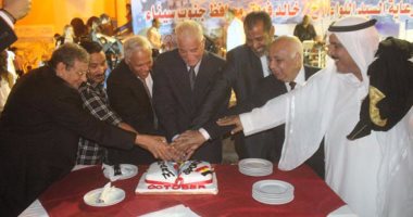 محافظ جنوب سيناء وأعضاء البرلمان وخبراء عسكريون فى حفل نادى شرم الشيخ