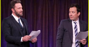 بن أفليك يمثل فيلما من تأليف أطفال بمدرسة ابتدائية فى The tonight show