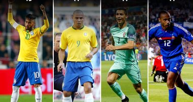 بالصور.. نيمار يتفوق على 10 أساطير للتهديف دوليا فى سن الـ 24