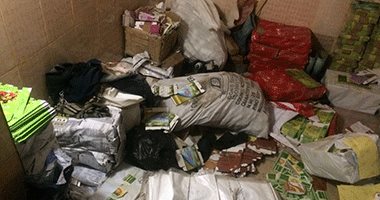 ضبط مصنع مخصبات زراعية غير مطابقة للمواصفات فى حملة تموينية بالإسكندرية