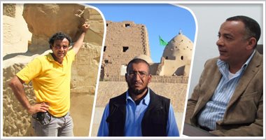 بالصور.. مدير آثار الأقصر يشكك فى مقولة "هيرودوت": النيل هبة من الله.. طريق الكباش اسمه الحقيقى "أبو الهول".. .الكرنك يضم 26 معبداً ومقصورة وبنى فى 2000 سنة بمعرفة اكثر من 70 ملكا لعبادة الثالوث المقدس