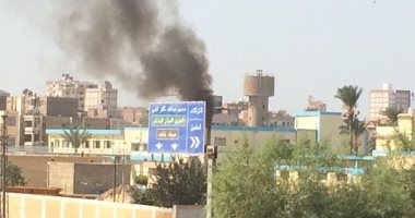 مدخنة تابعة لهيئة الطرق تتسبب فى تلوث الهواء ومياه الشرب بكفر الشيخ